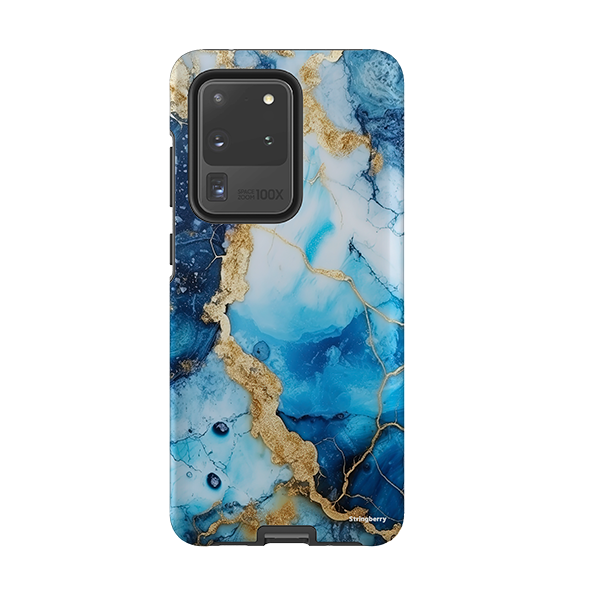Samsung Tough Case - Blue Marbs