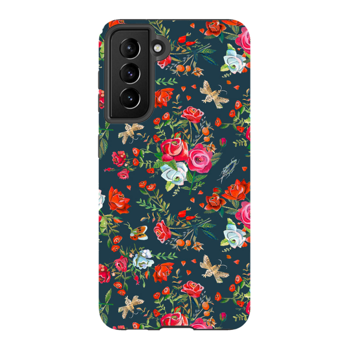 Samsung Tough Case – Blaue Rosen von Caroline Bonne Müller