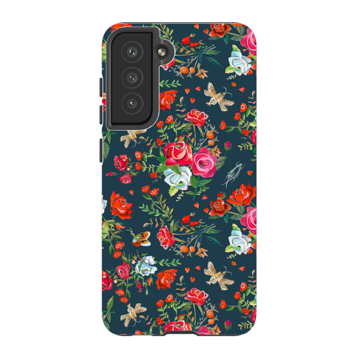 Samsung Tough Case – Blaue Rosen von Caroline Bonne Müller