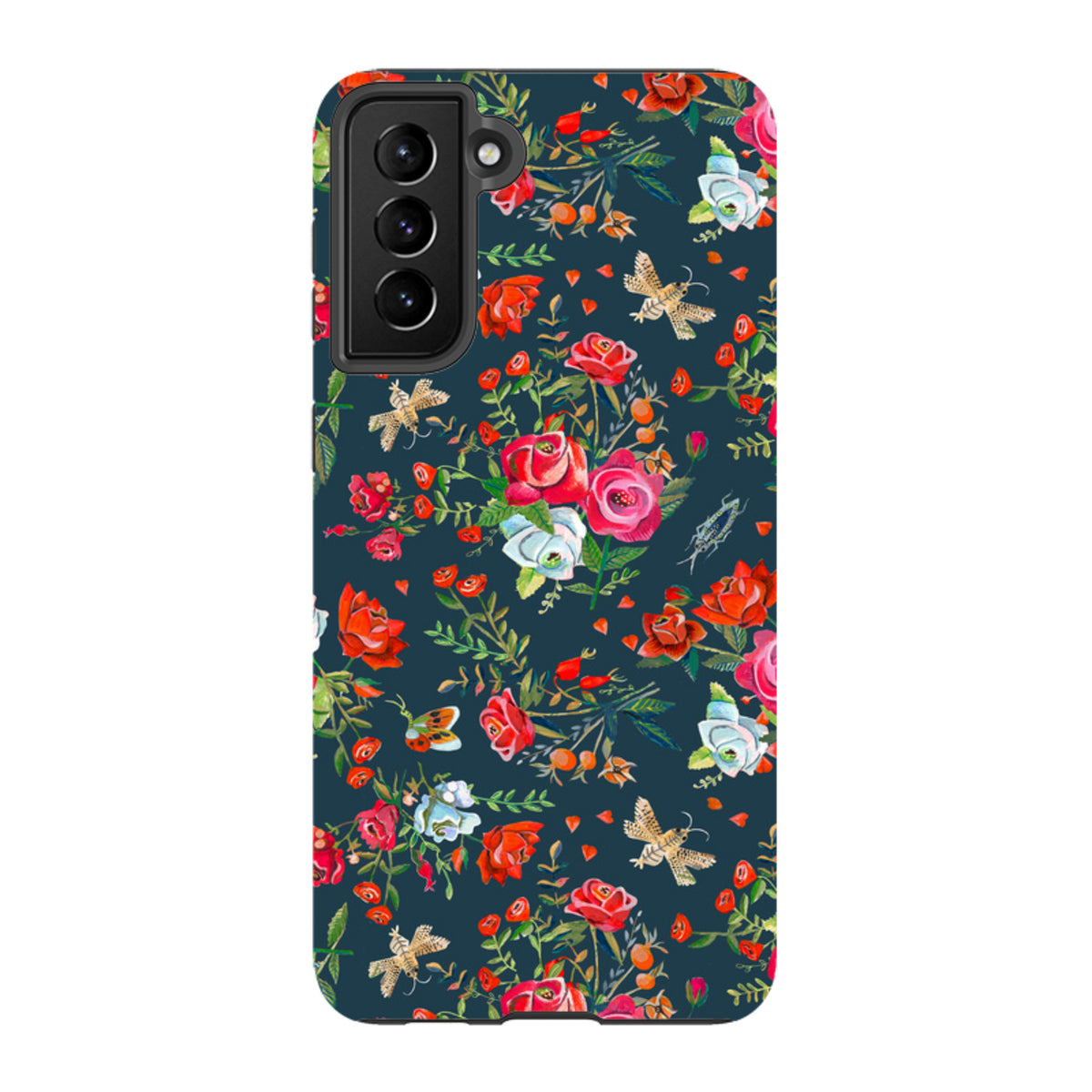 Samsung Tough Case – Blaue Rosen von Caroline Bonne Müller