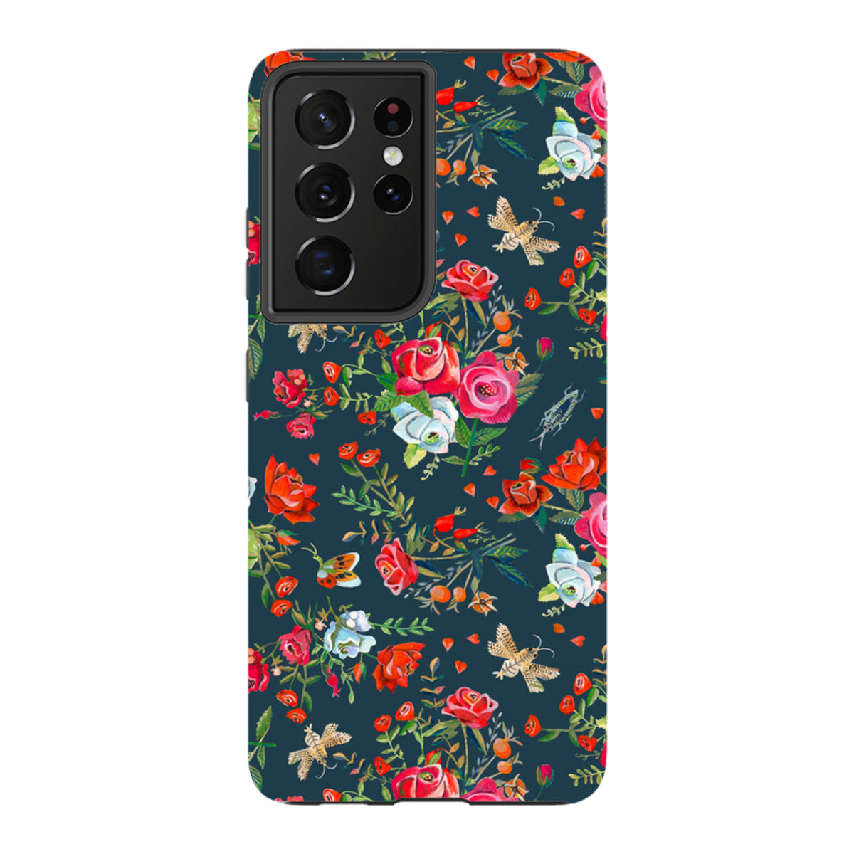 Samsung Tough Case – Blaue Rosen von Caroline Bonne Müller