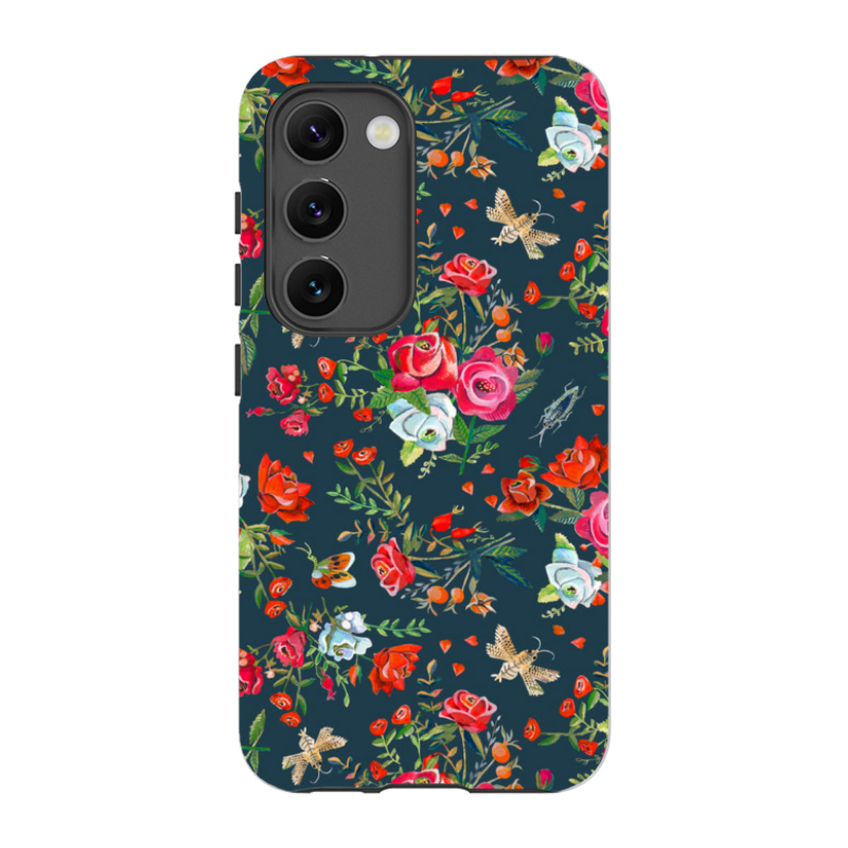 Samsung Tough Case – Blaue Rosen von Caroline Bonne Müller