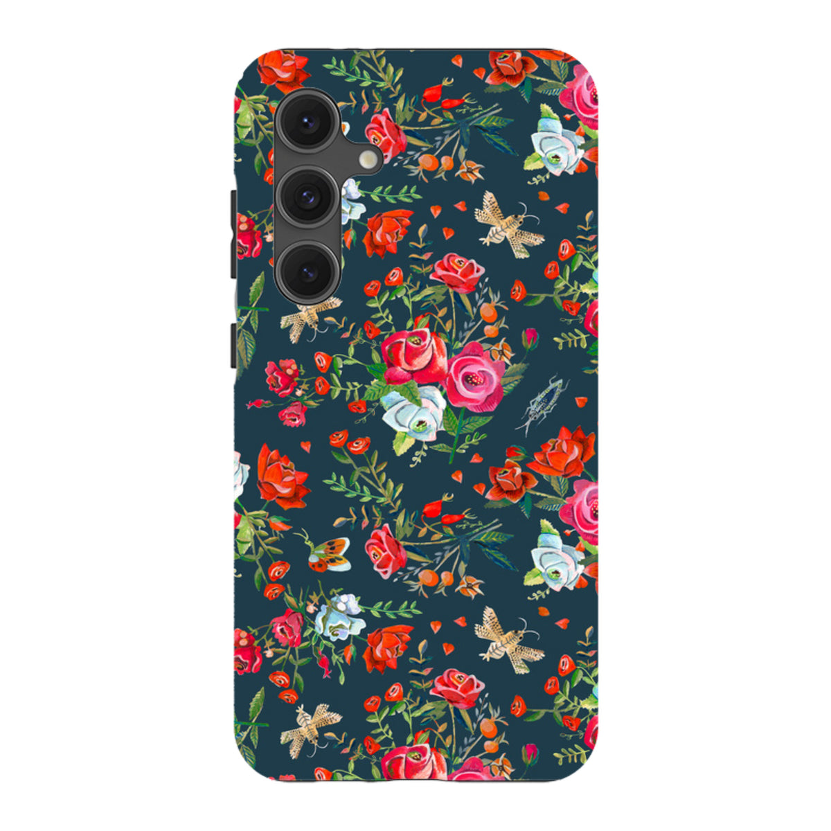 Samsung Tough Case – Blaue Rosen von Caroline Bonne Müller