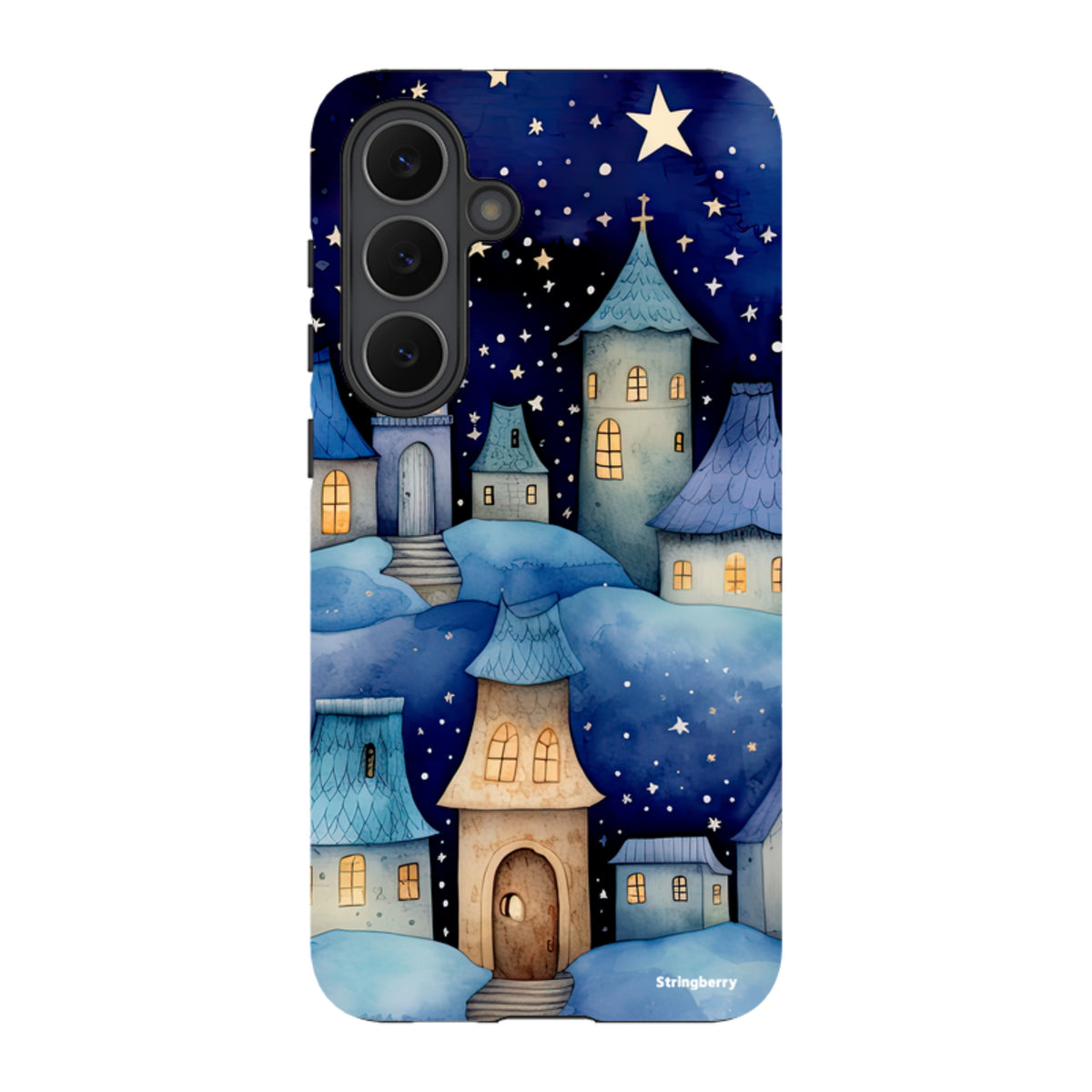 Samsung Tough Case - Blue Stars