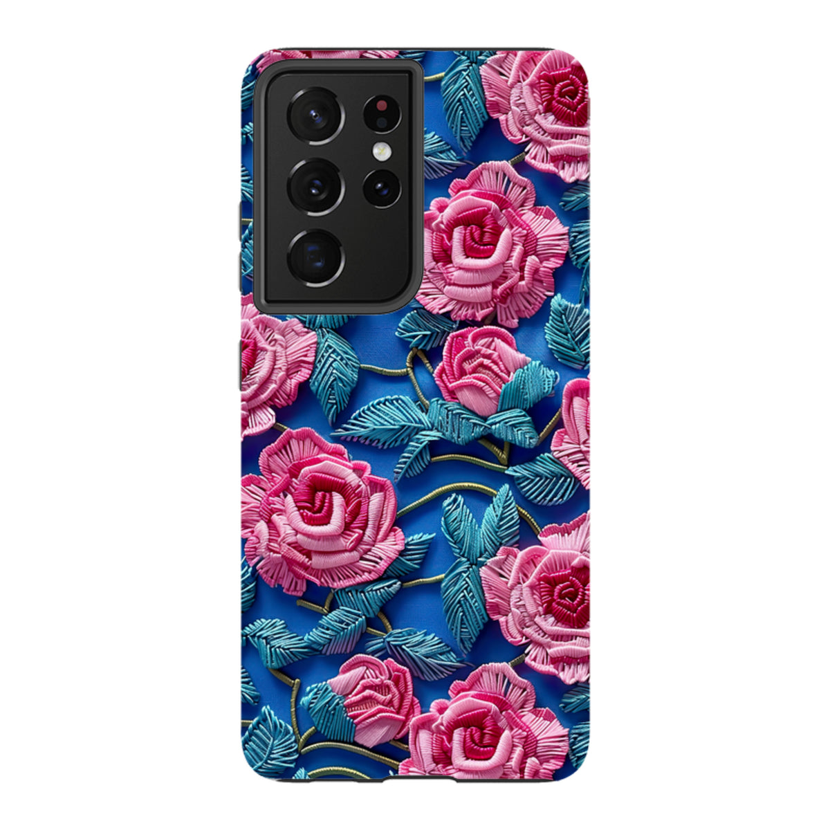 Samsung Tough Case - Blue Summer Roses