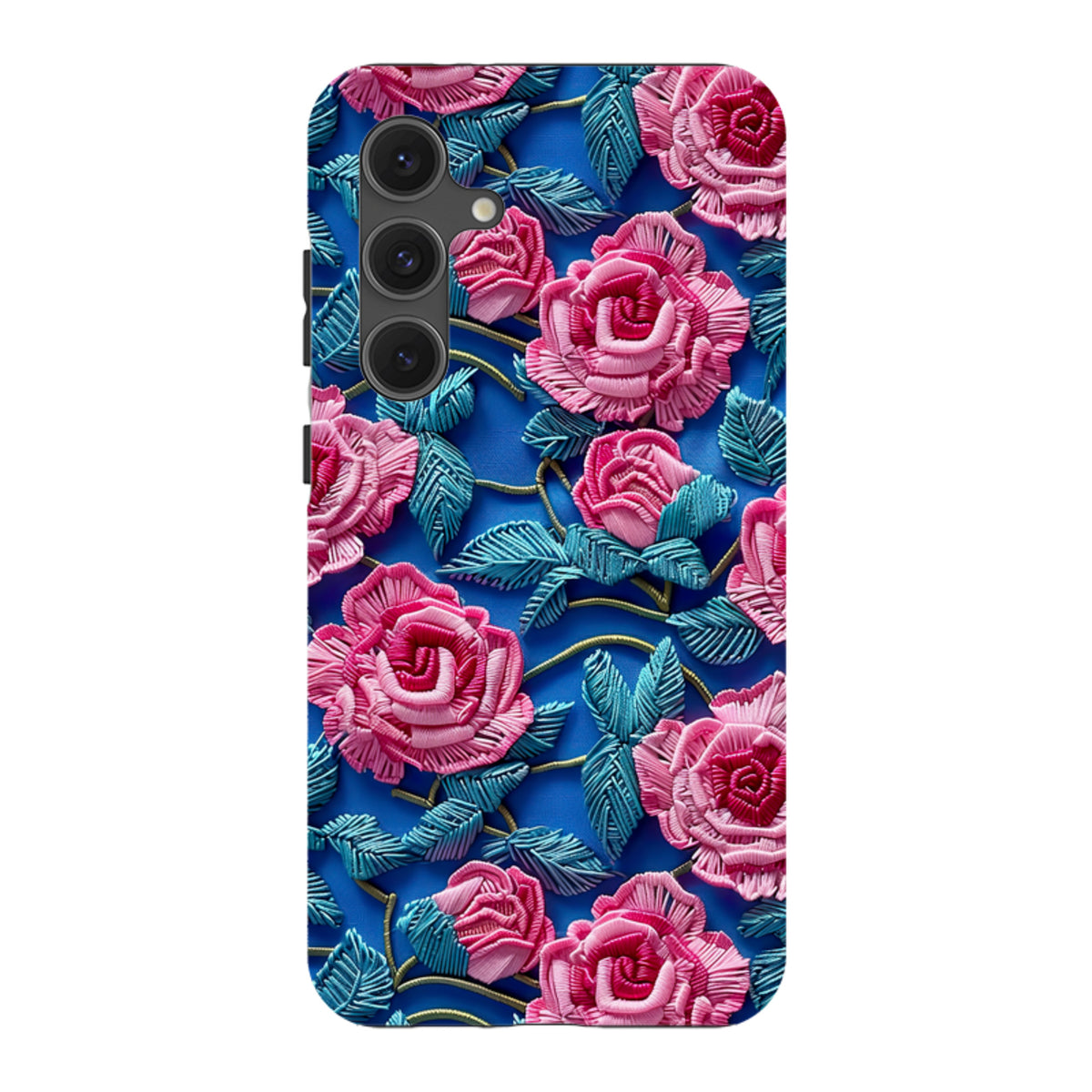 Samsung Tough Case - Blue Summer Roses