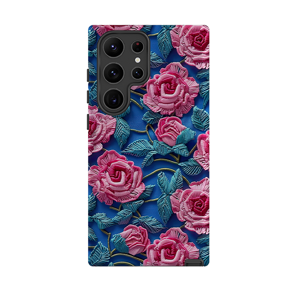 Samsung Tough Case - Blue Summer Roses