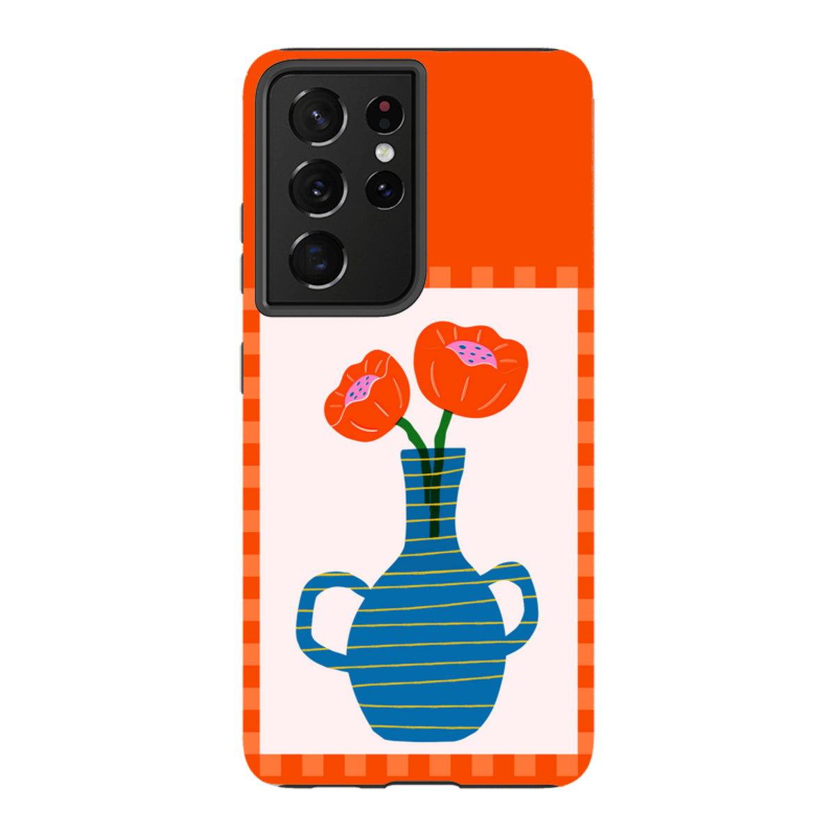 Samsung Tough Case - Blue Vase