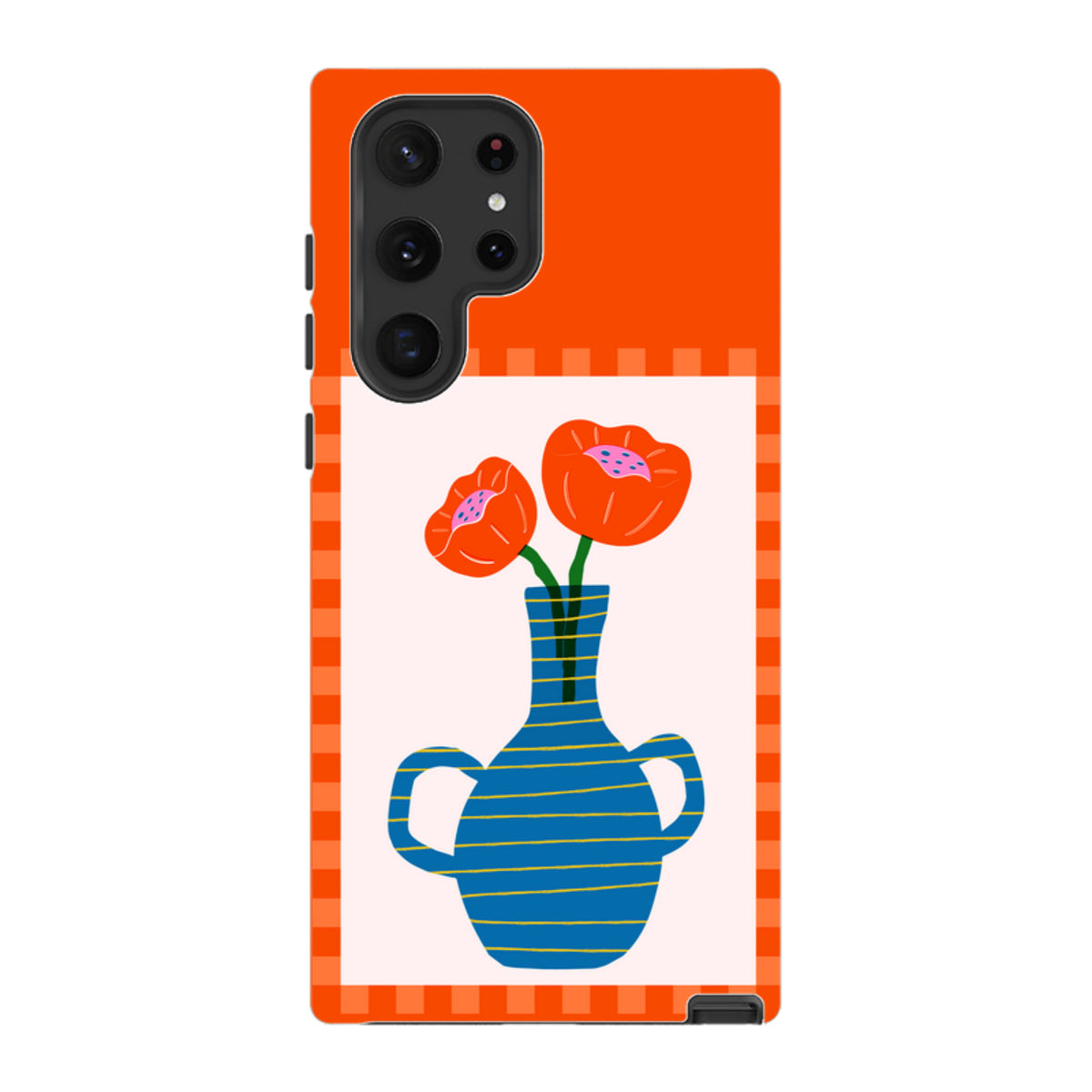 Samsung Tough Case - Blue Vase