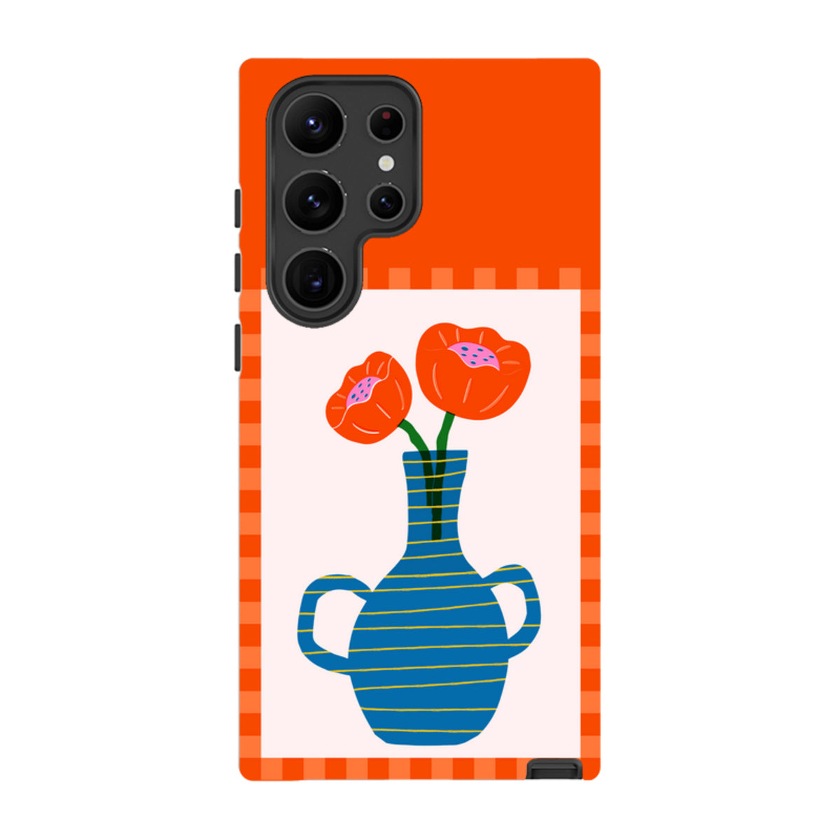 Samsung Tough Case - Blue Vase