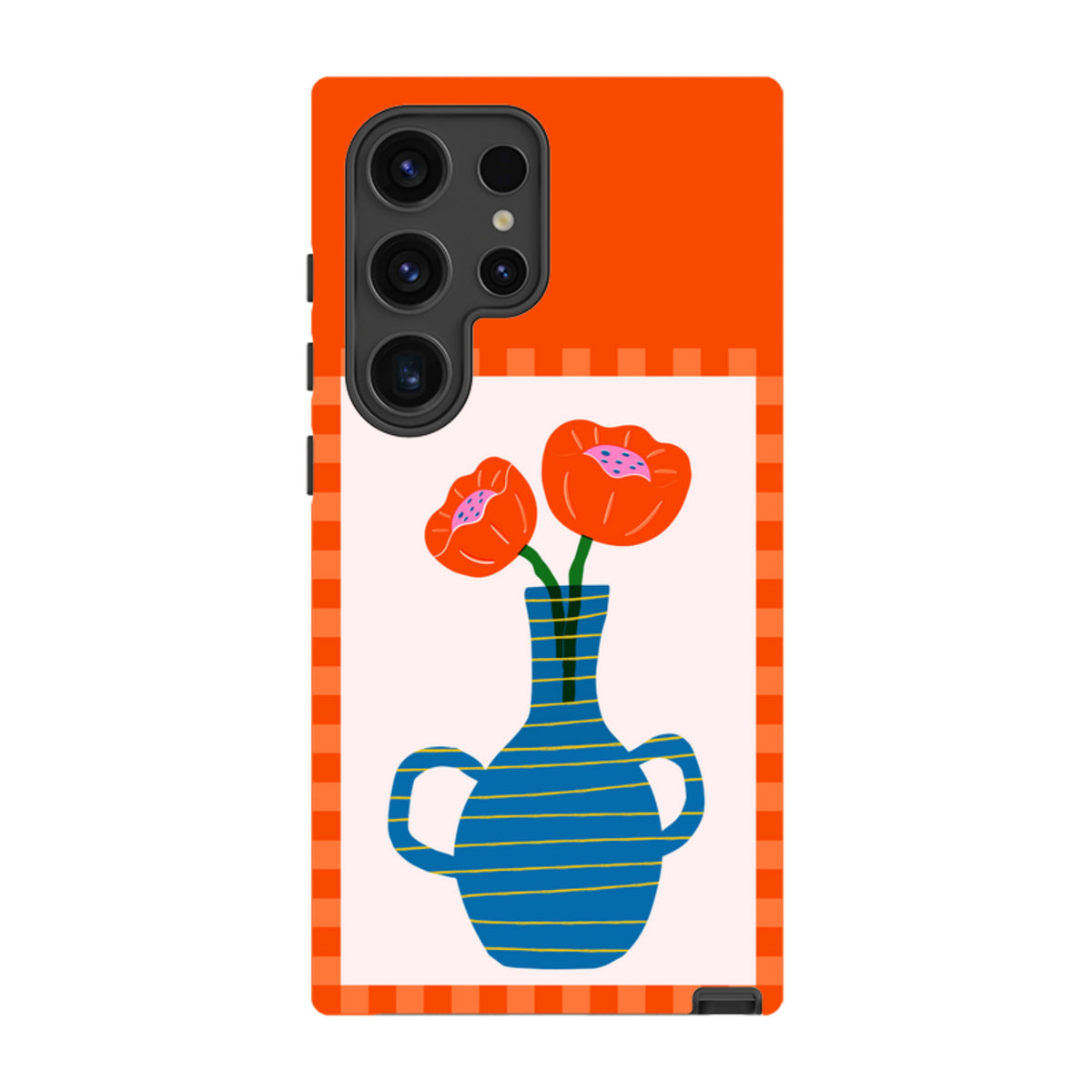 Samsung Tough Case - Blue Vase