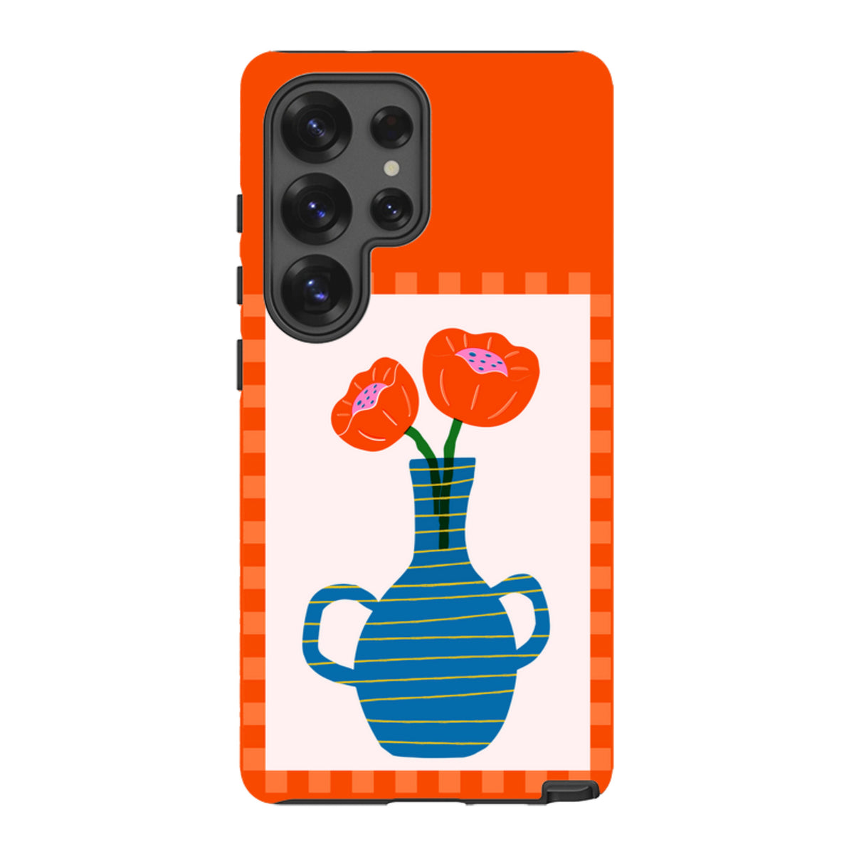 Samsung Tough Case - Blue Vase
