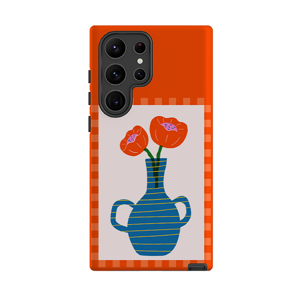 Samsung Tough Case - Blue Vase