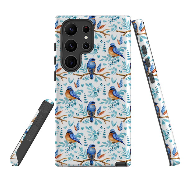 Samsung Tough Case - Bluebirds