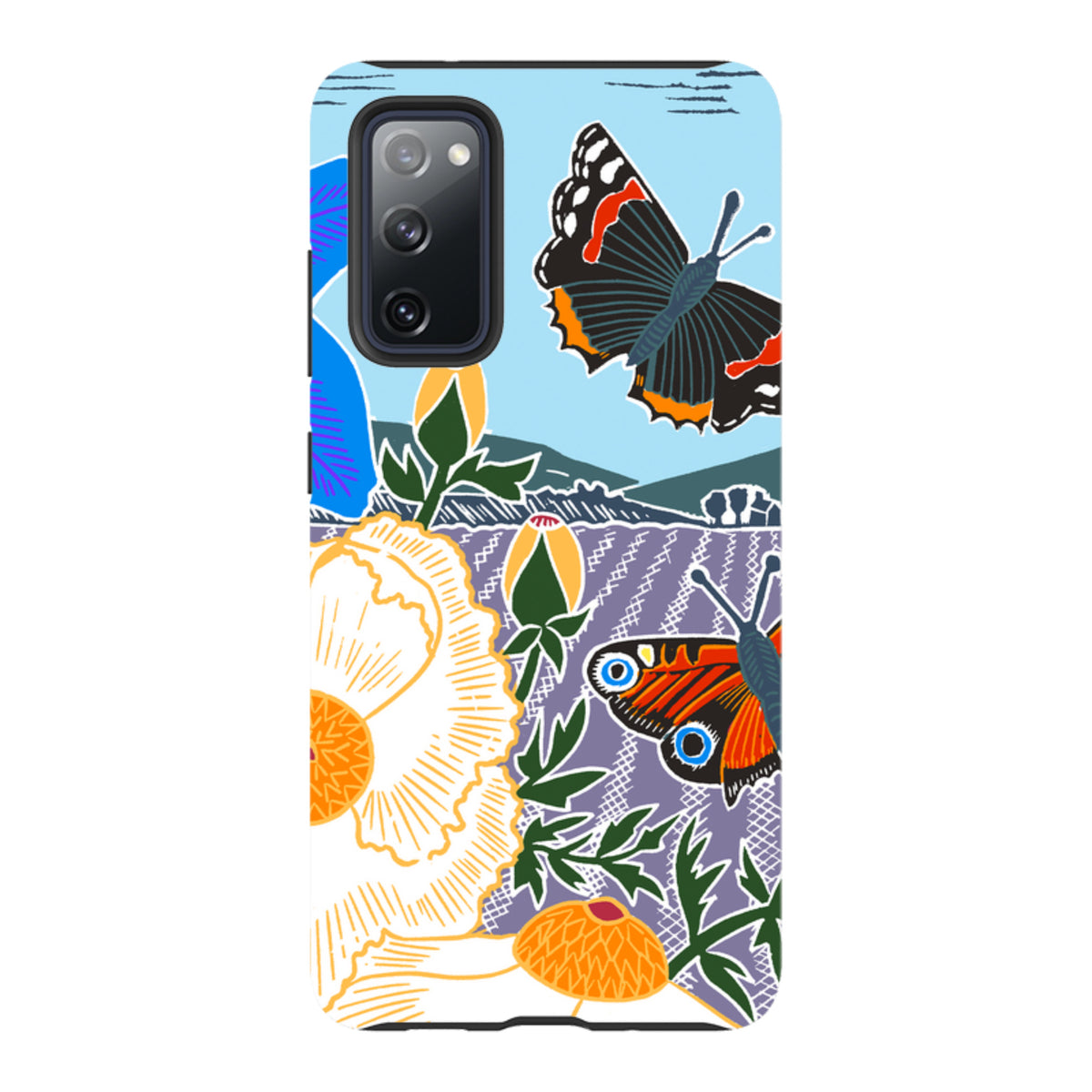 Samsung Tough Case - Bold Butterflies By Kate Heiss