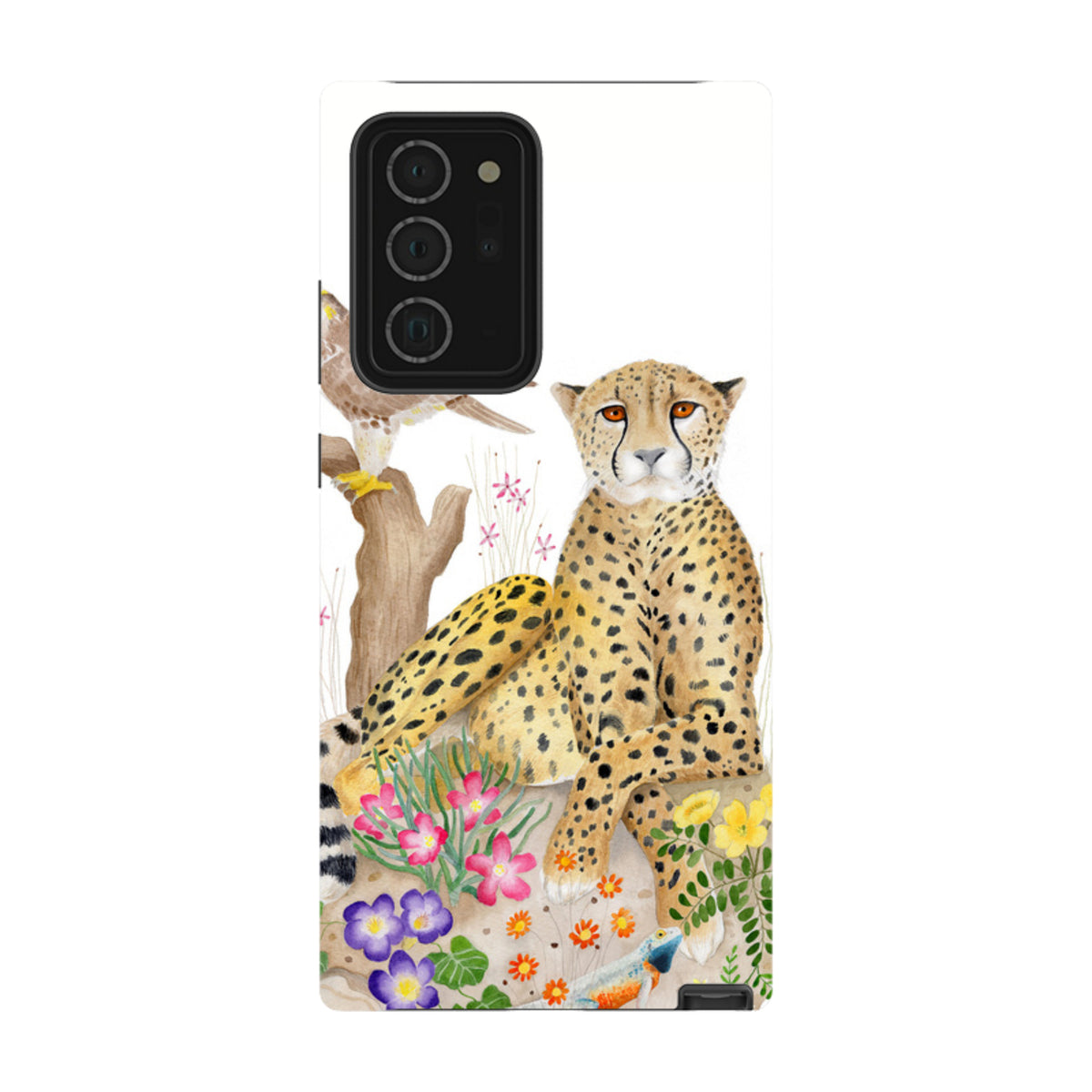 Samsung Tough Case - Botswana Cheetah By Bex Parkin
