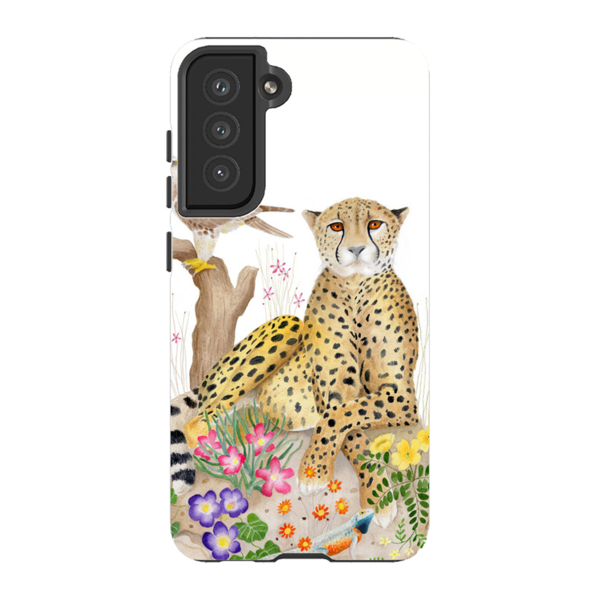 Samsung Tough Case - Botswana Cheetah By Bex Parkin