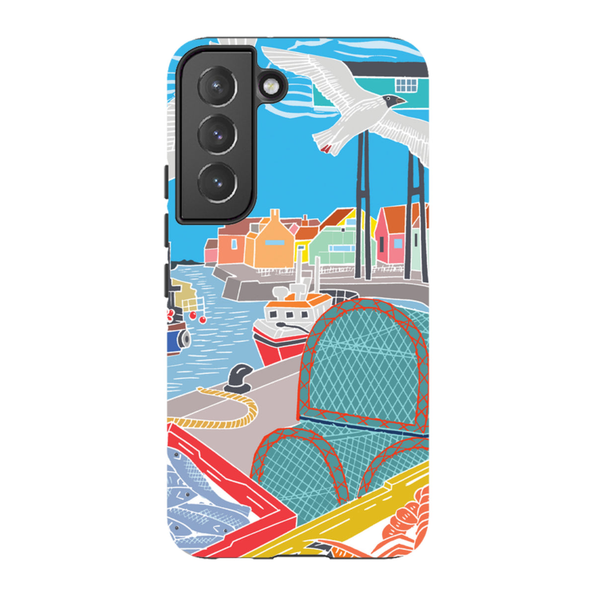 Samsung Tough Case - Bright Houses By Kate Heiss
