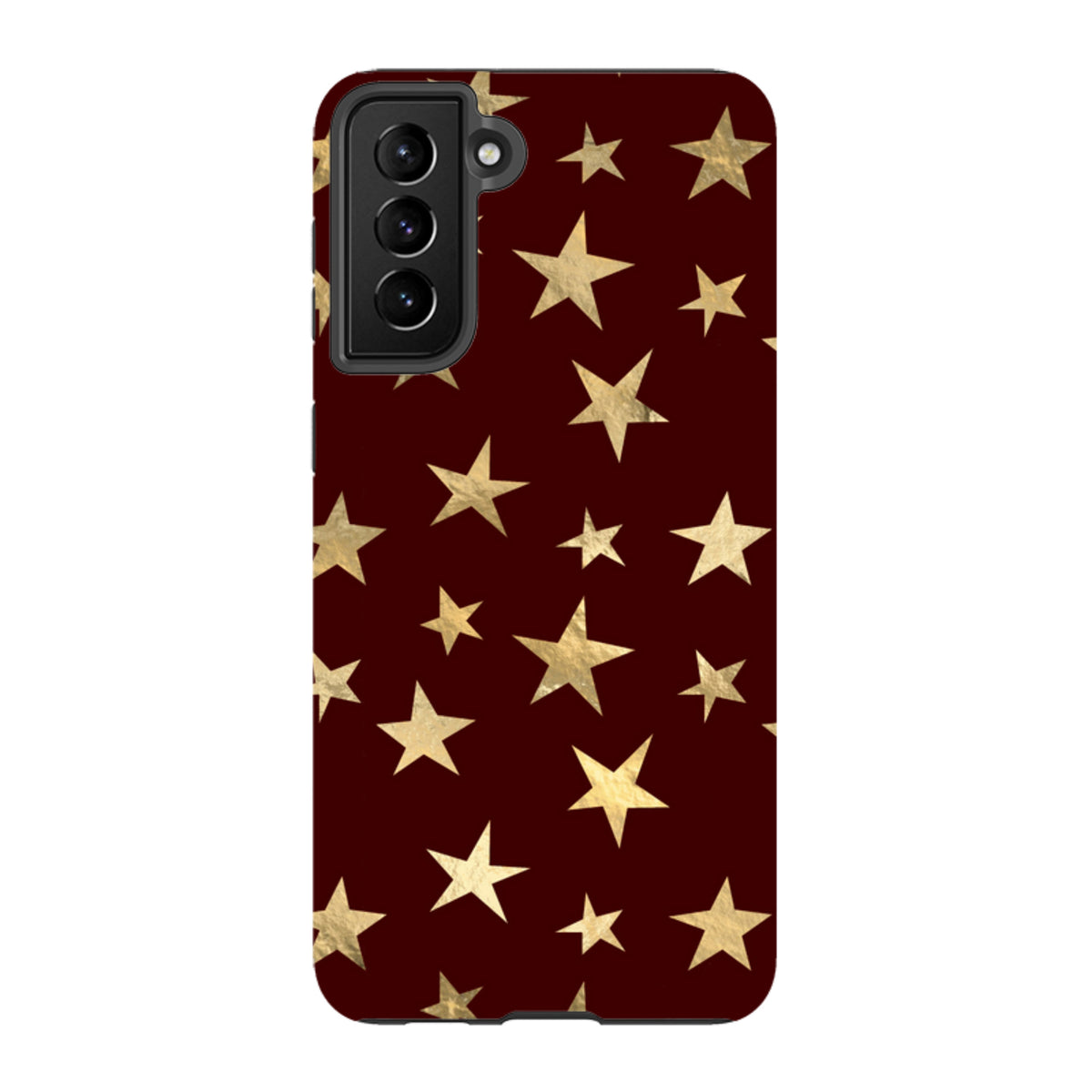 Samsung Tough Case - Brown and Gold Stars