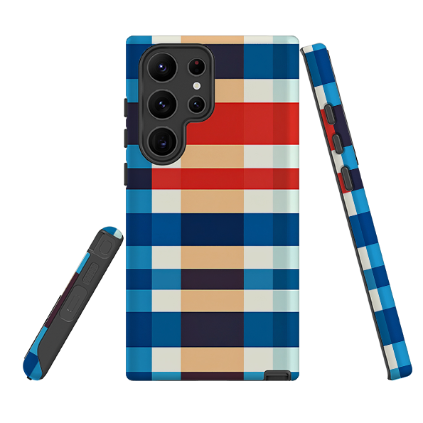 Samsung Tough Case -Budapest Gingham