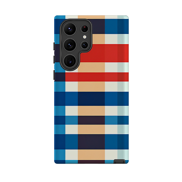 Samsung Tough Case -Budapest Gingham