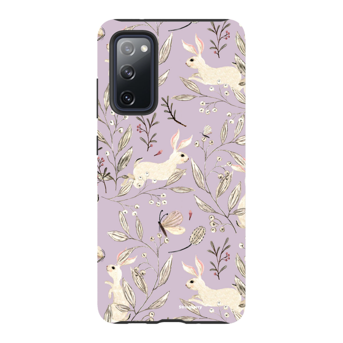 Samsung Tough Case - Bunnies Mauve By Katherine Quinn