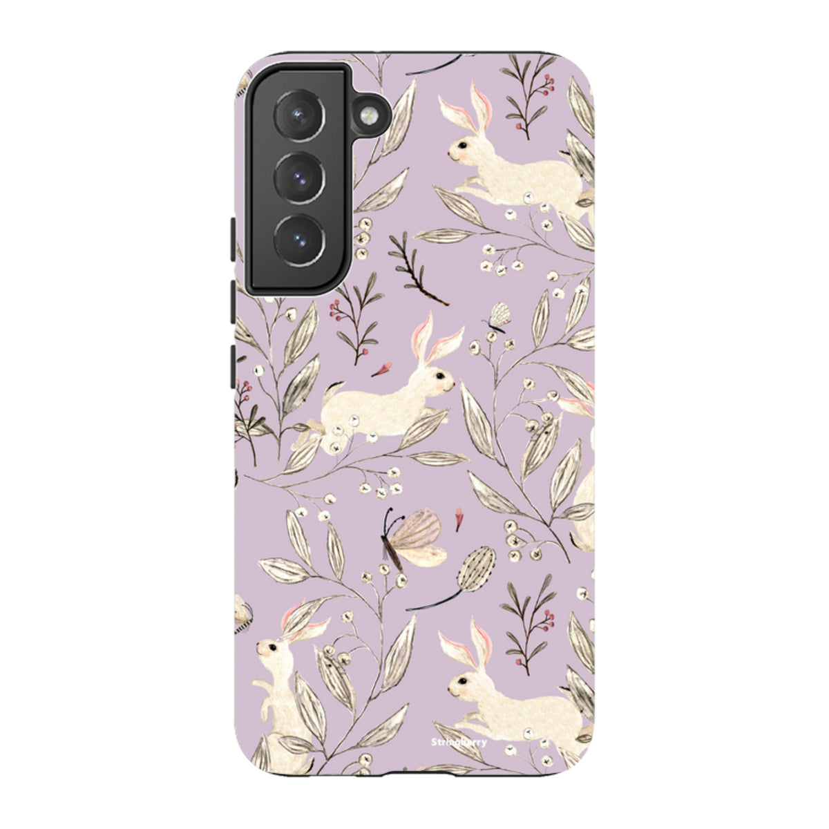 Samsung Tough Case - Bunnies Mauve By Katherine Quinn