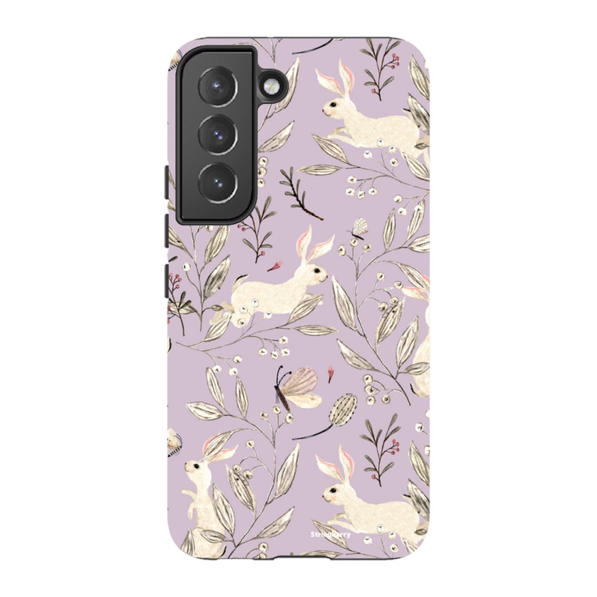 Samsung Tough Case - Bunnies Mauve By Katherine Quinn