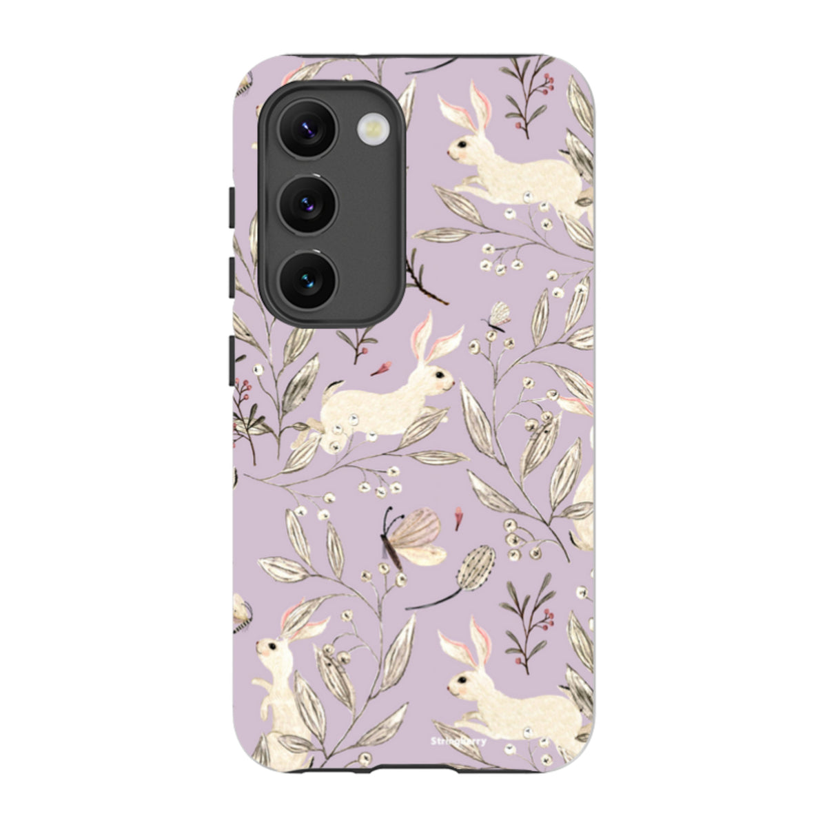 Samsung Tough Case - Bunnies Mauve By Katherine Quinn