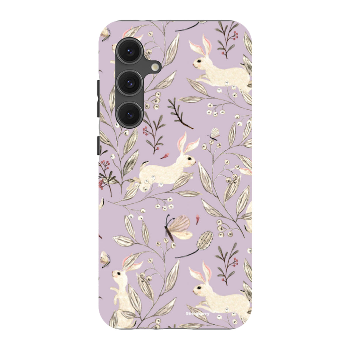 Samsung Tough Case - Bunnies Mauve By Katherine Quinn