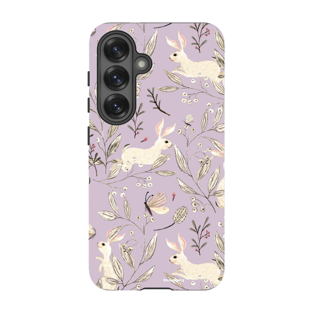 Samsung Tough Case - Bunnies Mauve By Katherine Quinn