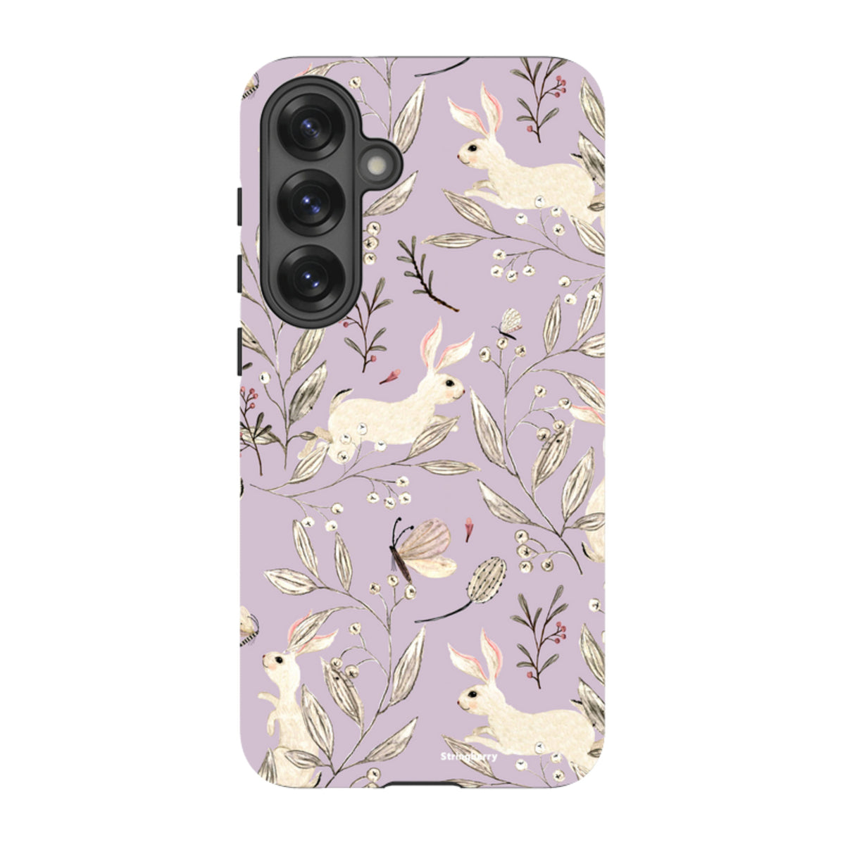 Samsung Tough Case - Bunnies Mauve By Katherine Quinn