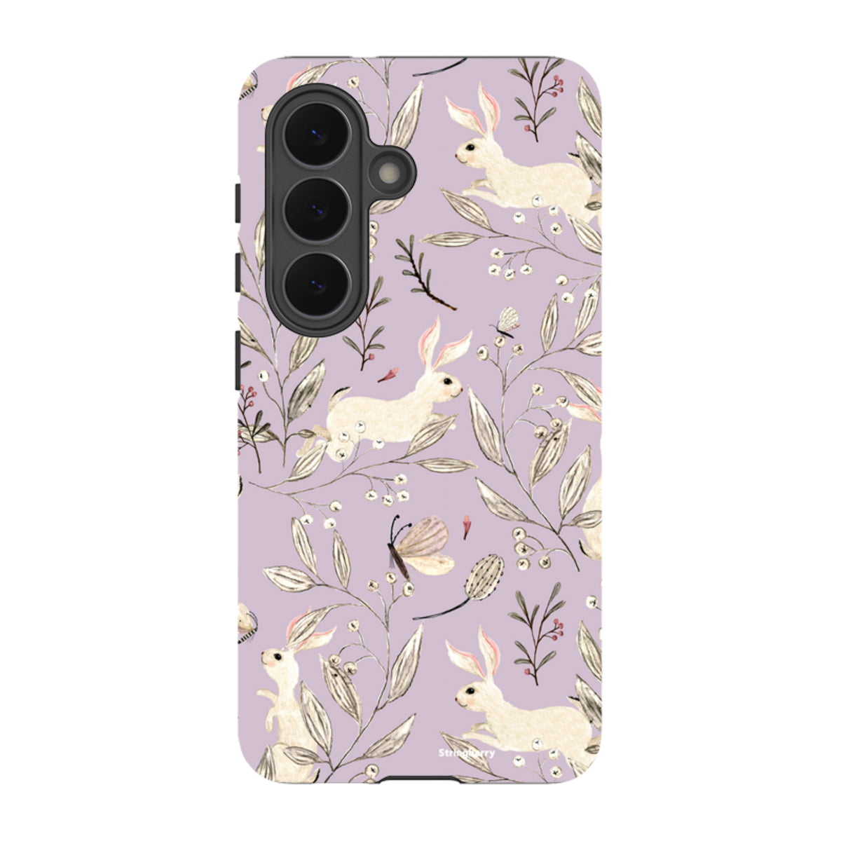 Samsung Tough Case - Bunnies Mauve By Katherine Quinn