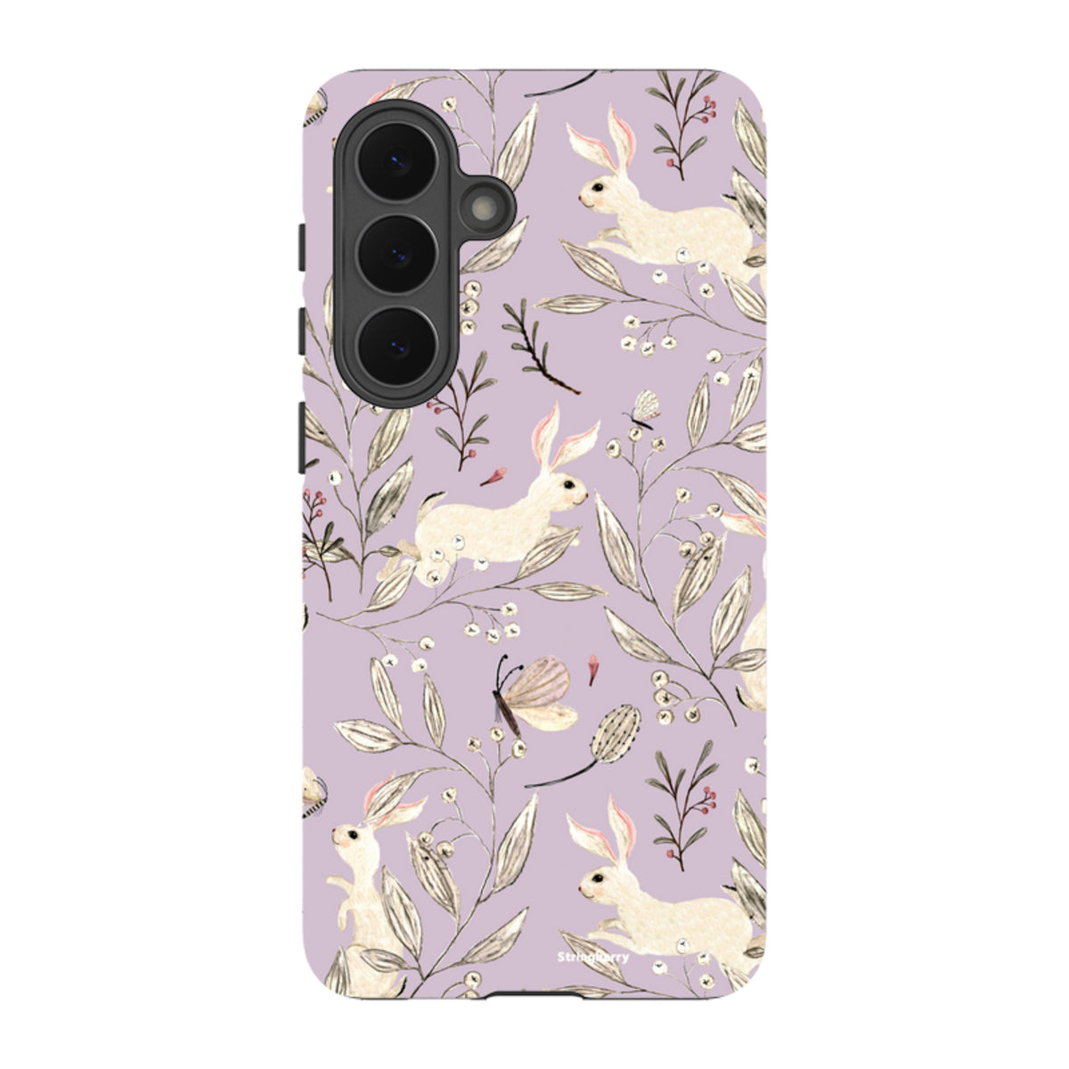 Samsung Tough Case - Bunnies Mauve By Katherine Quinn
