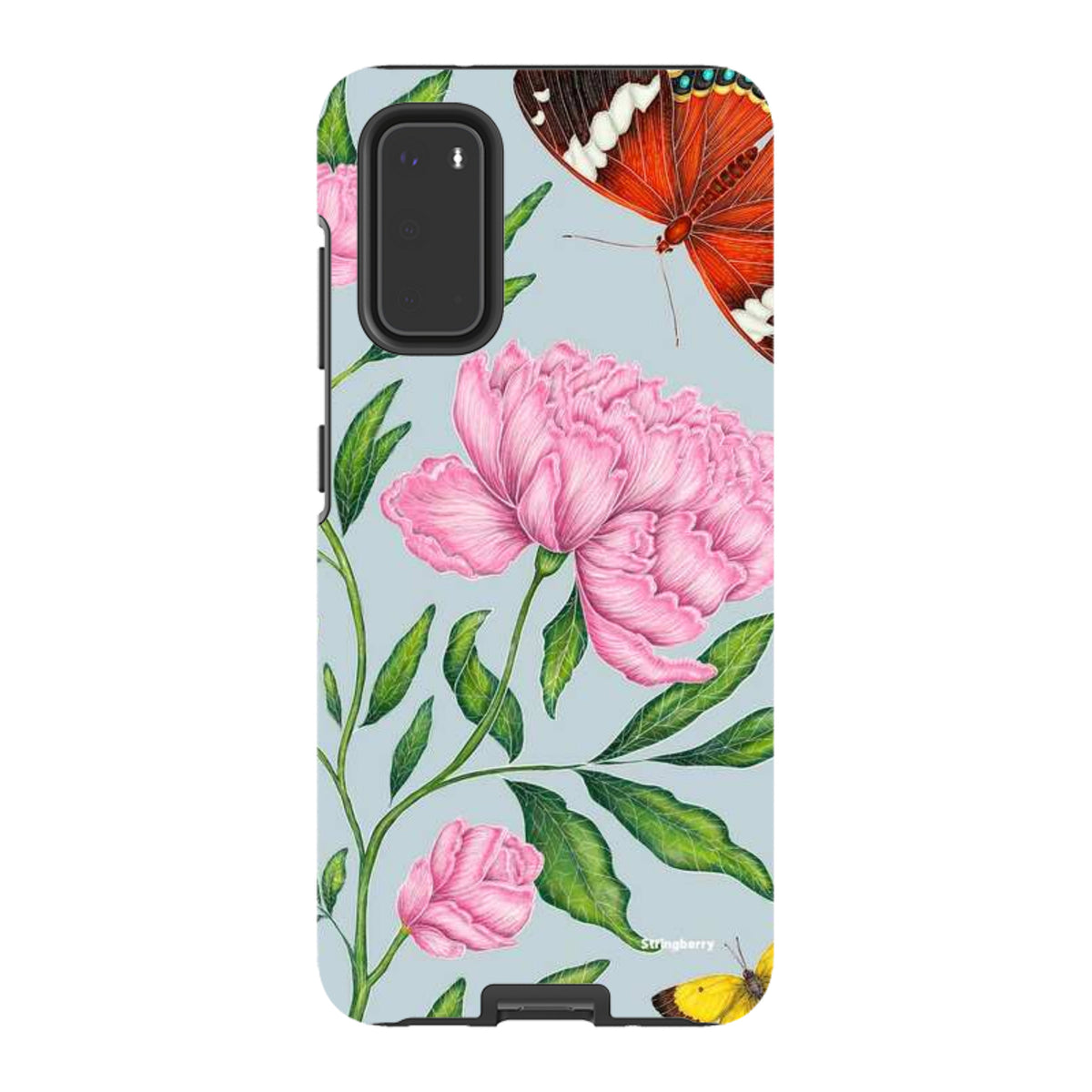 Samsung Tough Case - Butterflies And Peonies By Catherine Rowe
