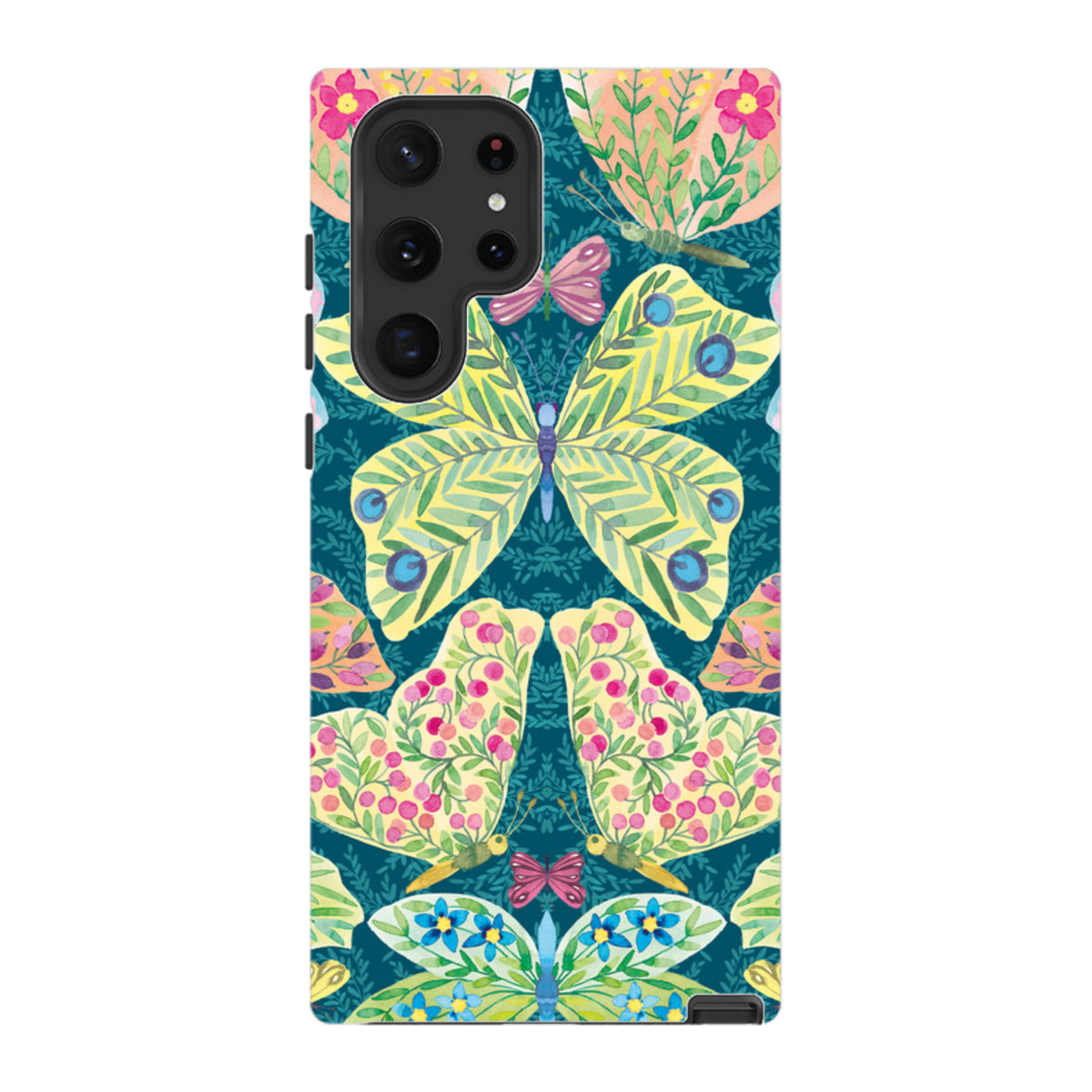 Samsung Tough Case - Butterflies By Elisabeth Haager