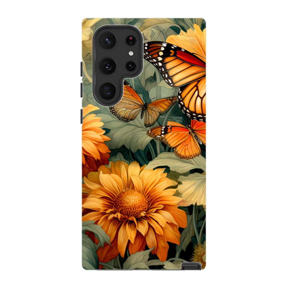 Samsung Tough Case - Butterfly Daisies V