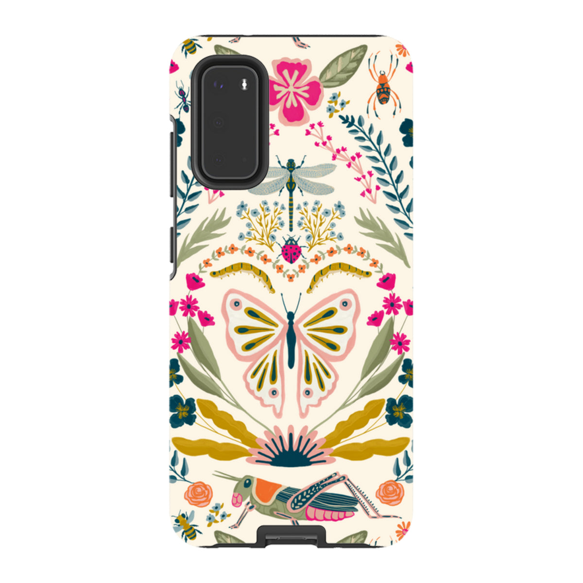 Samsung Tough Case - Butterfly Floral By Abby Jacobs