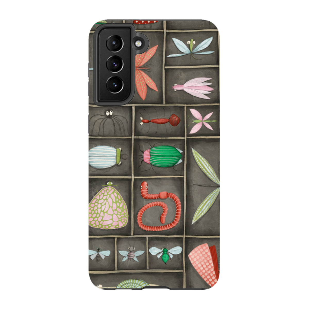 Samsung Tough Case - Cabinet Of Bugs By Maja Lindberg