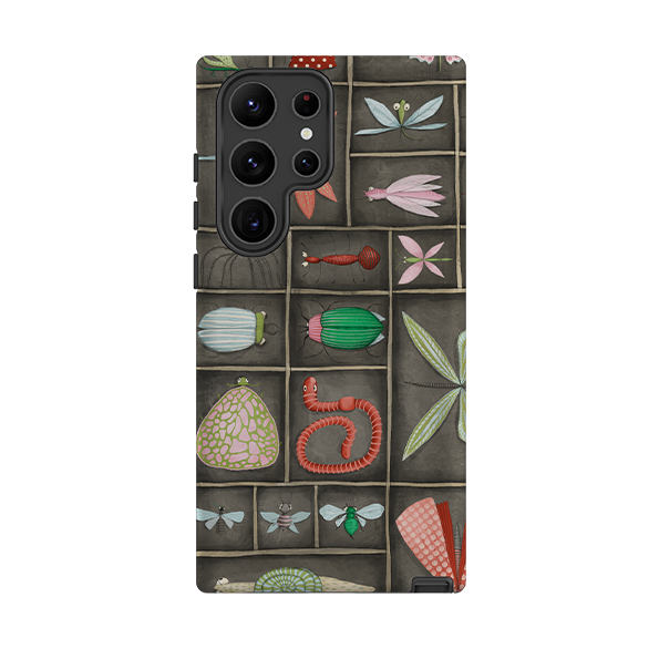 Samsung Tough Case - Cabinet Of Bugs By Maja Lindberg