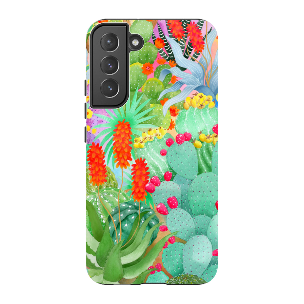 Samsung Tough Case - Cactus By Bex Parkin