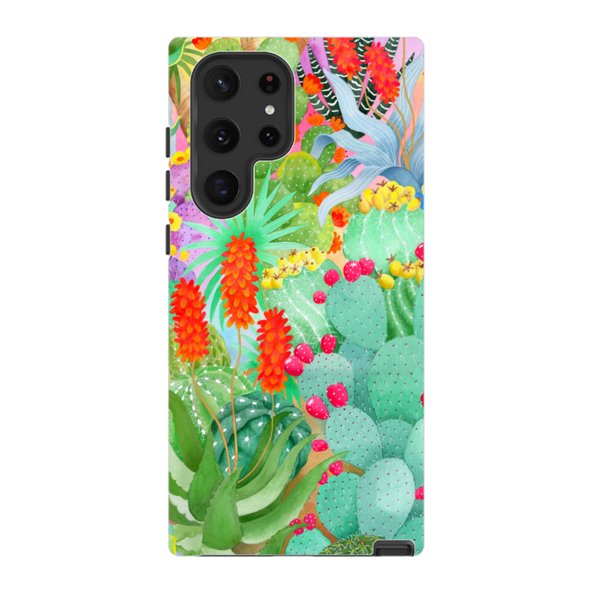 Samsung Tough Case - Cactus By Bex Parkin