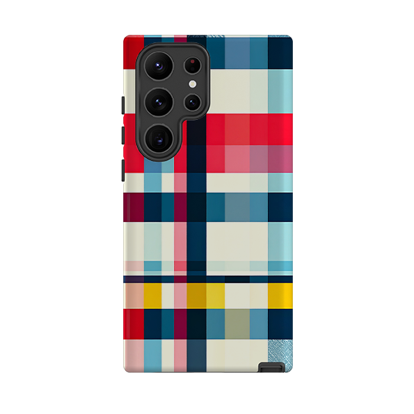 Samsung Tough Case -Cancun Gingham