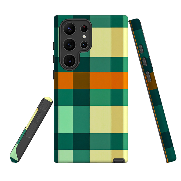 Samsung Tough Case -Cape Town Gingham