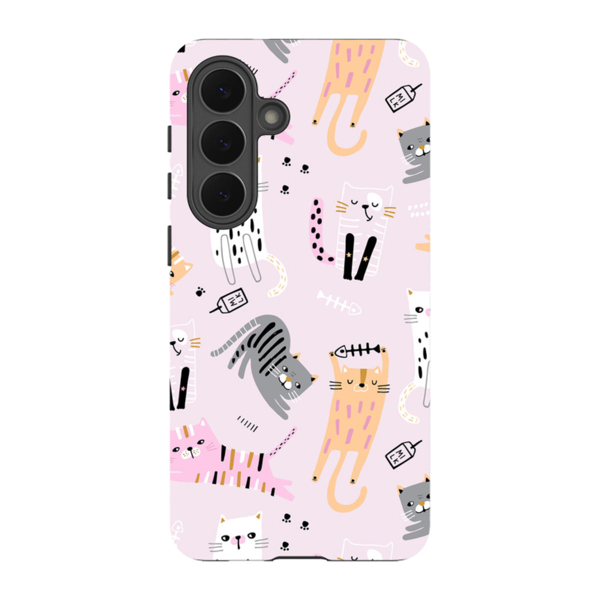 Samsung Tough Case - Cat And Bone Pink