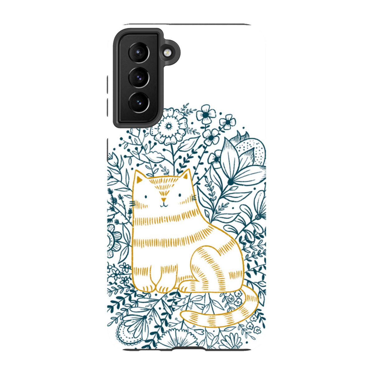 Samsung Tough  Case - Cat Design By Suzy Taylor