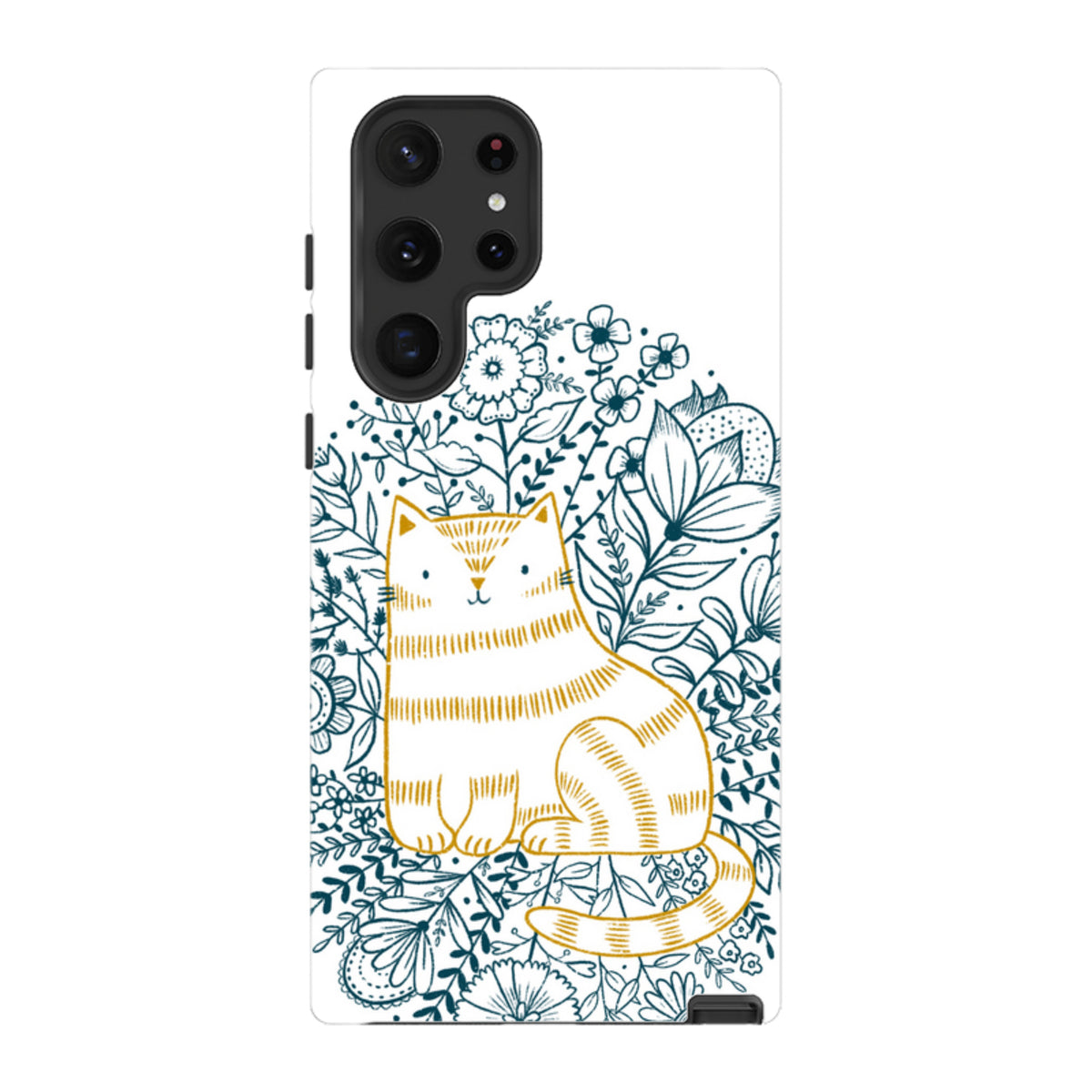 Samsung Tough  Case - Cat Design By Suzy Taylor