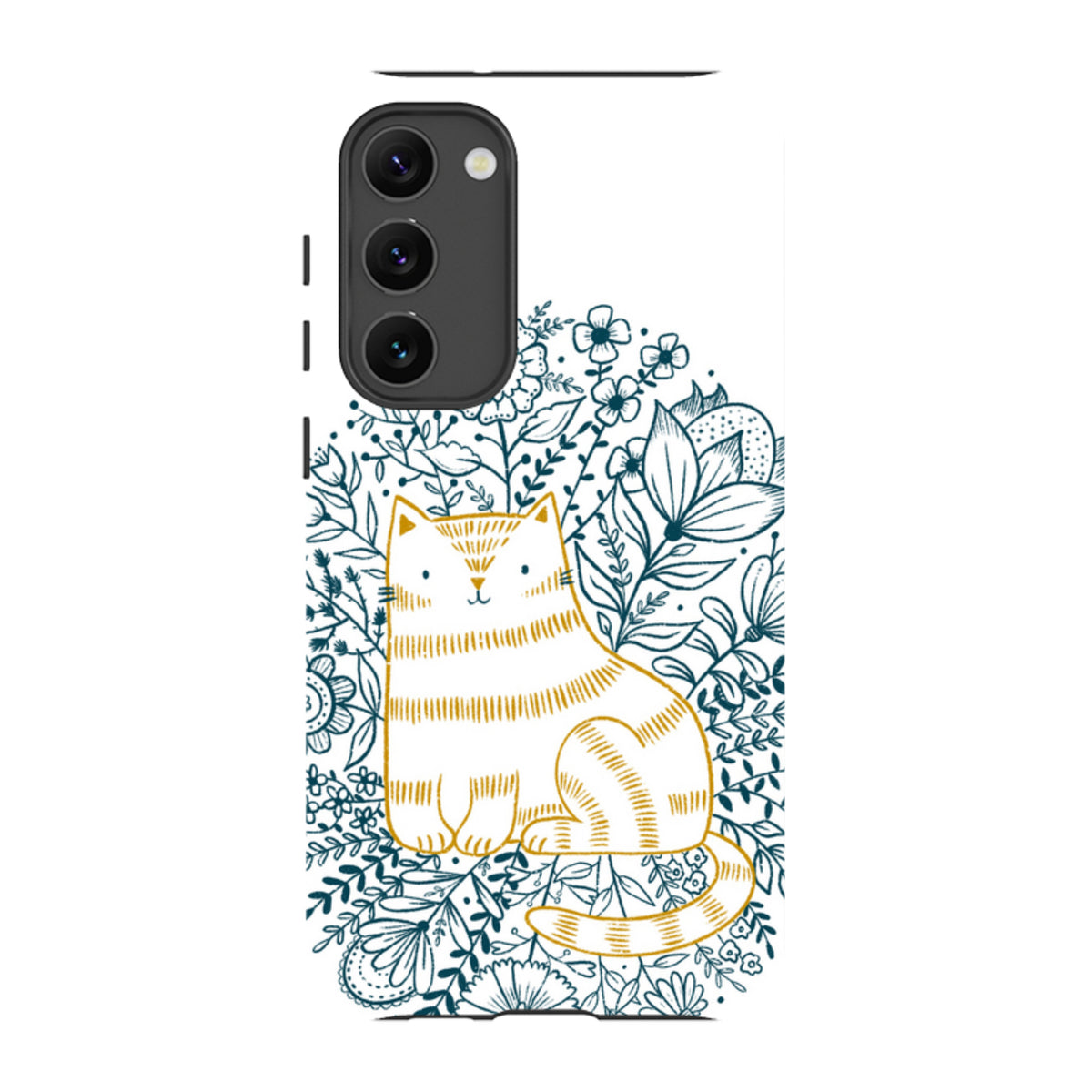 Samsung Tough  Case - Cat Design By Suzy Taylor