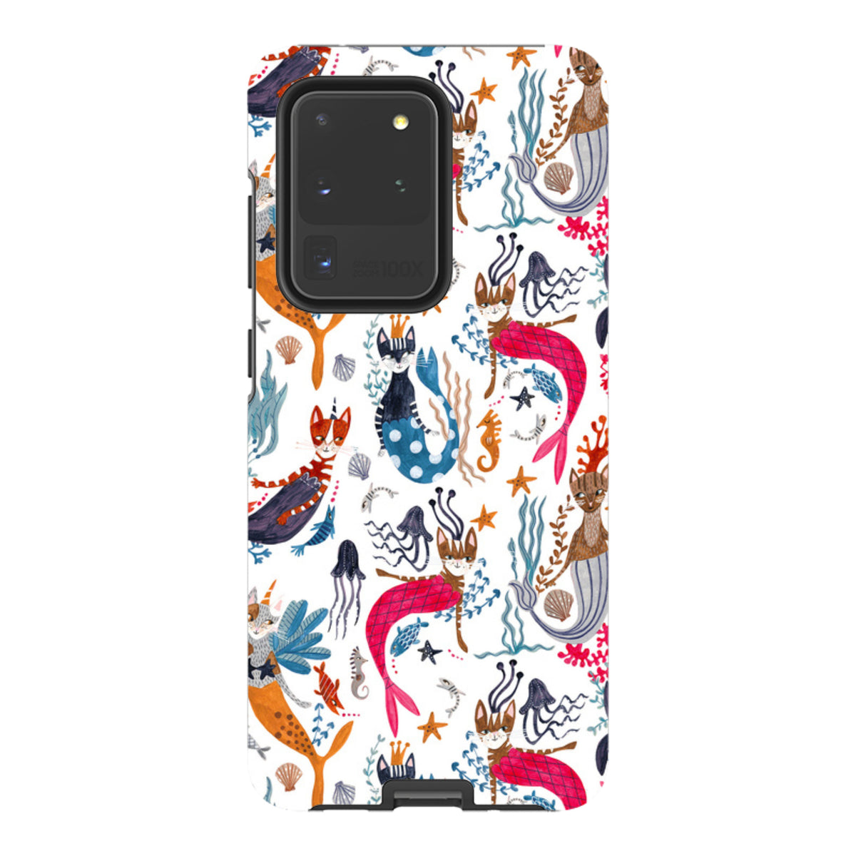 Samsung Tough Case - Cat-Fish By Caroline Bonne Muller