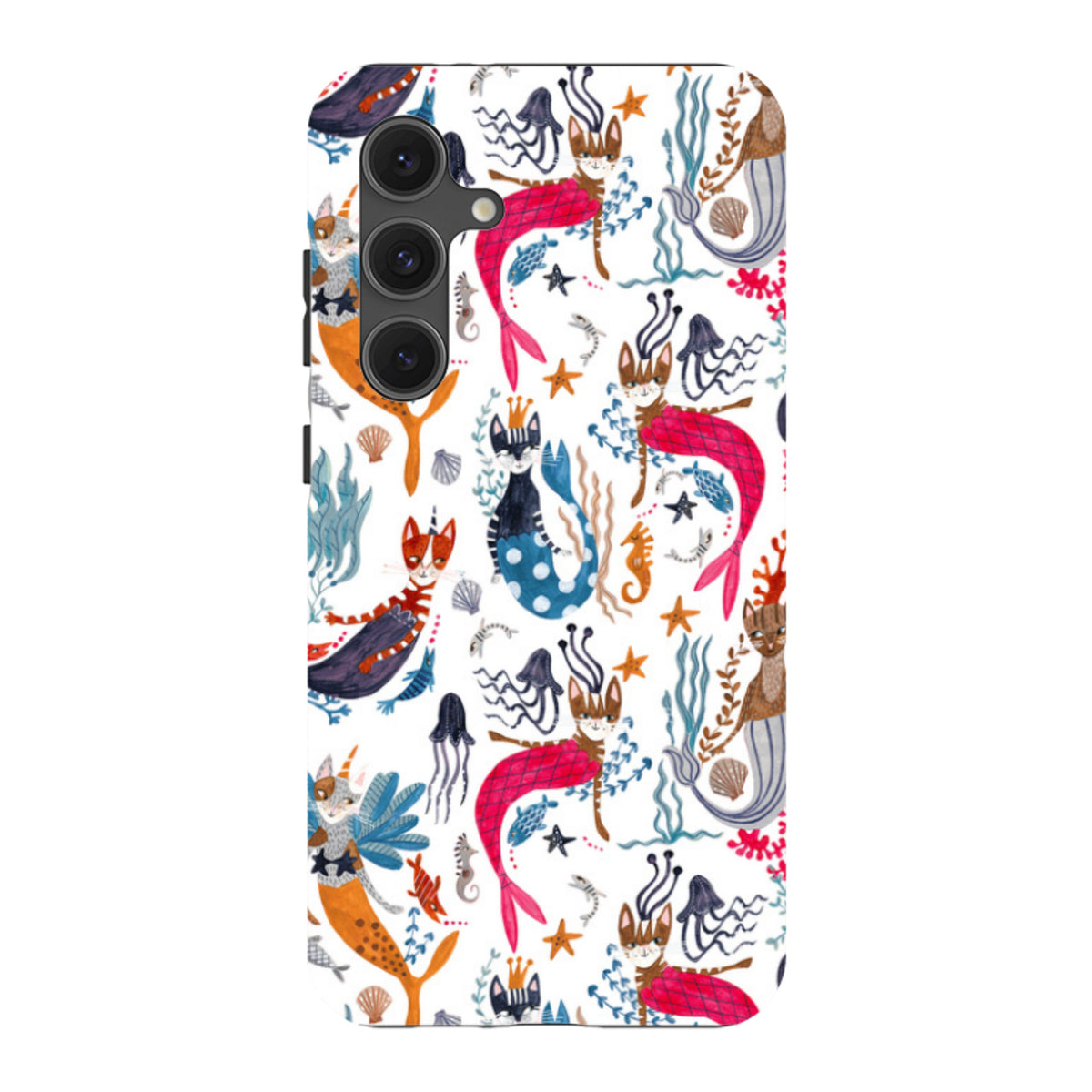 Samsung Tough Case - Cat-Fish By Caroline Bonne Muller